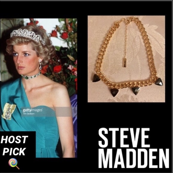 STEVE MADDEN •Chain Link Chocker - Picture 3 of 7